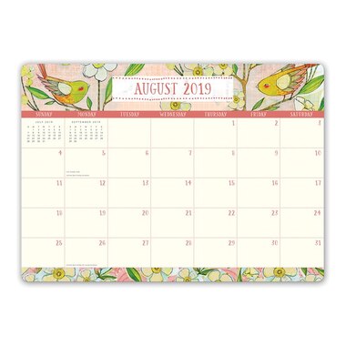 2020 Decorative Desk Blotter Where Love Grows