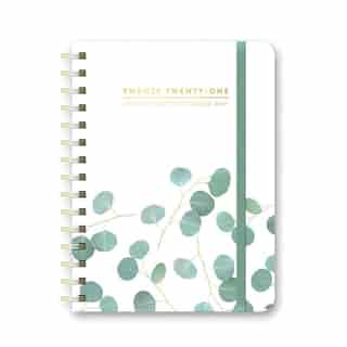 2020-2021 17-Month Planner Eucalyptus