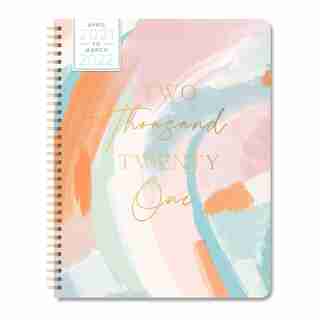 PLANIFICATEUR DE MI-ANNÉE 2021 EXTRA GRANDE AQUARELLE FLEXI