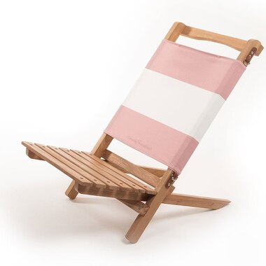 BUSINESS & PLEASURE CO. TWO-PIECE CHAIR PINK STRIPE