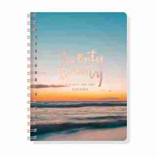 2019-2020 17 Month Spiral Planner Sunset