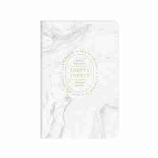 2020 12-Month Hidden Spiral Planner Marble