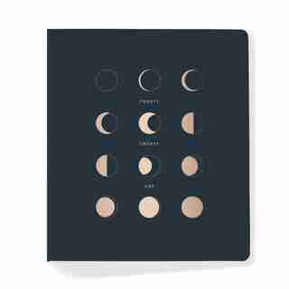 2020-2021 17-Month Agenda Moon Phases