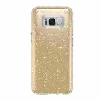 Speck Presidio Case for Samsung Galaxy S8 Plus Gold Glitter