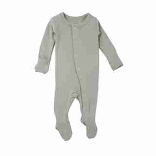 Combinaison pyjama en coton biologique L’ovedbaby écume de mer 3-6 mois