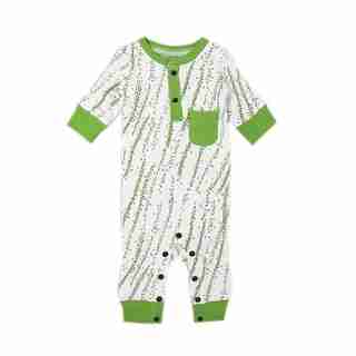 L'ovedbaby® Footless Romper Moss Willow 9-12 Months