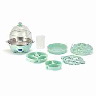 DASH DELUXE EGG COOKER - AQUA