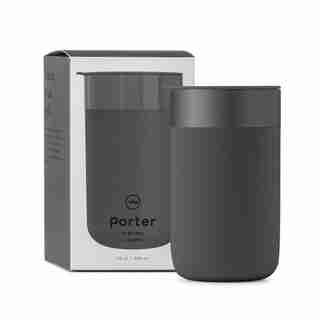 W&P PORTER CERAMIC TRAVEL MUG CHARCOAL 16 OZ