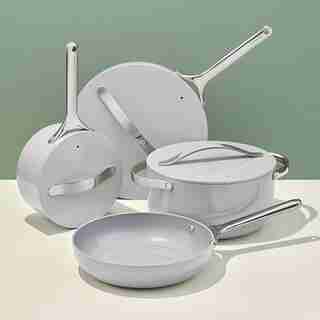 CARAWAY CERAMIC COOKWARE SET GREY