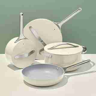 CARAWAY CERAMIC COOKWARE SET CREAM