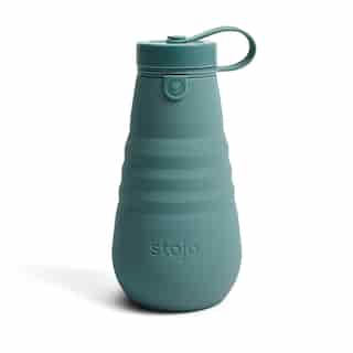 STOJO COLLAPSIBLE WATER BOTTLE EUCALYPTUS 20 OZ
