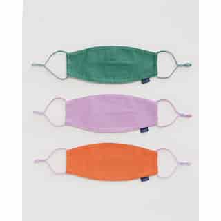 Baggu 3-Pack Reusable Cotton Face Masks Cactus