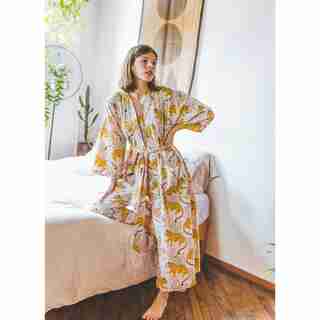 Bagheera Robe, Blush Small/Medium