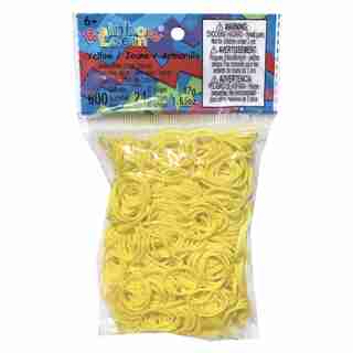 Rainbow Loom Elastics - YELLOW