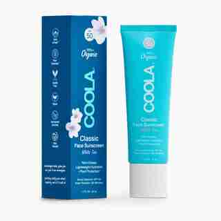 Coola Classic Face Organic Sunscreen Lotion SPF 50 White Tea