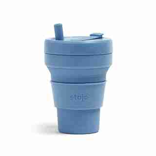 STOJO BIGGIE COLLAPSIBLE CUP STEEL 16 OZ
