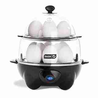 DASH DELUXE EGG COOKER - BLACK