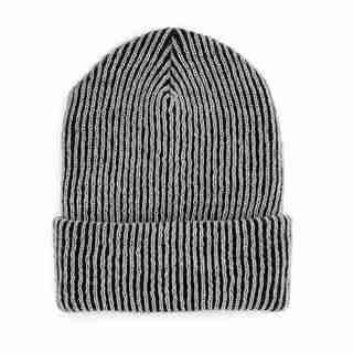 Verloop Simple Rib Hat Black/White