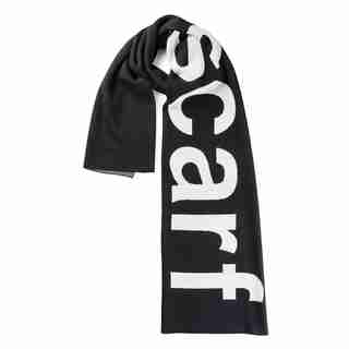 Verloop Typography Scarf Black