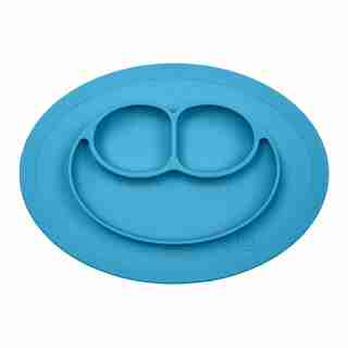 ezpz Mini Mat Placemat and Plate Blue