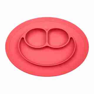 ezpz Mini Mat Placemat and Plate Coral