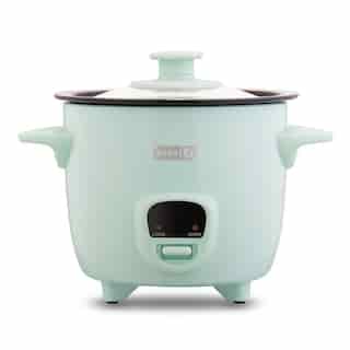DASH MINI RICE COOKER AQUA