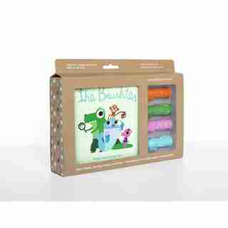 The Brushies Gift Set - Storybook and 4 Finger Toothbrushes