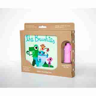 The Brushies Book Set - Storybook and 1 Pinkey Finger Toothbrush