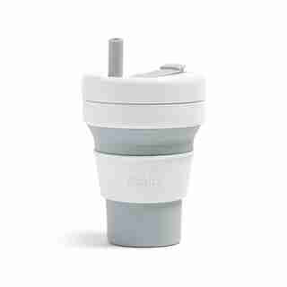 STOJO BIGGIE COLLAPSIBLE CUP DOVE 16 OZ