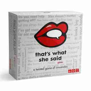 That's What She Said Adult Party Boardgame of Innuendos