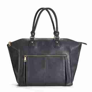 Newlie Lily Tote Diaper Bag Black