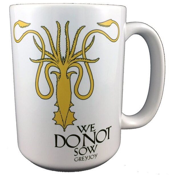 Game Of Thrones Greyjoy Sigil 15 Oz Mug By Game Of Thrones