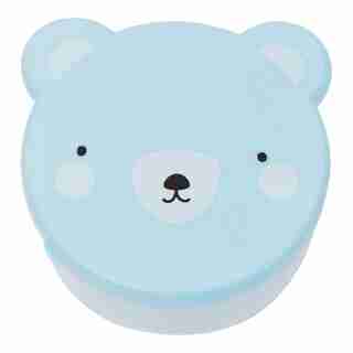 LITTLE LOVELY CO. SNACK BOX, BLUE BEAR