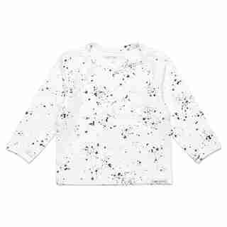 Noppies Unisex Long Sleeve Tee - White Baby 6-9 Months