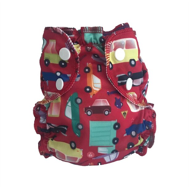 AppleCheeks Swim Diaper I Car! Size 2