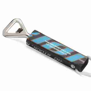 VANCOUVER CANUCKS GAME-USED STICK BOTTLE OPENER