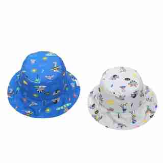 Reversible Sun Hat - Dino