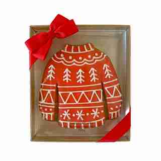 CHRISTMAS SWEATER GINGERBREAD COOKIE