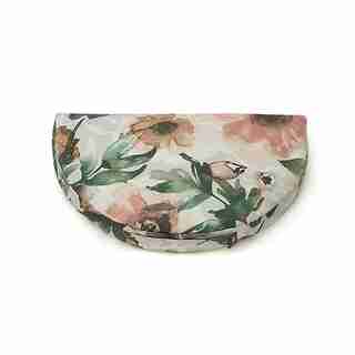 HALFMOON OM MEDITATION CUSHION - WILDFLOWER