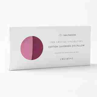 HALFMOON AMETHYST CRYSTAL EYE PILLOW