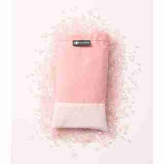HALF MOON CRYSTAL EYE PILLOW ROSE QUARTZ