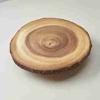 Acacia Wood Pedestal - Extra Large
