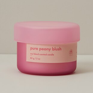 Mini Poured Candle – Pure Peony Blush