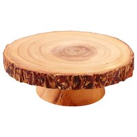 Acacia Wood Pedestal – Medium