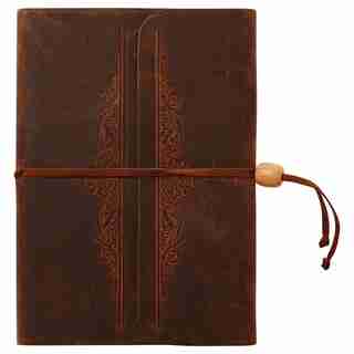 Emma Embossed Leather Journal