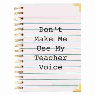 A5 SPIRAL NOTEBOOK - TEACHER VOICE