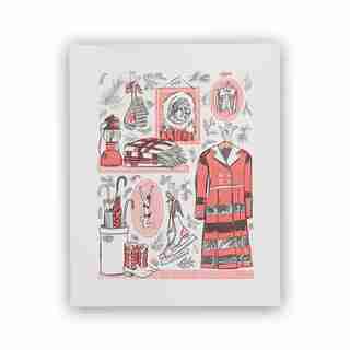 Fashion Art Print by Katy Dockrill - 8" X 10"