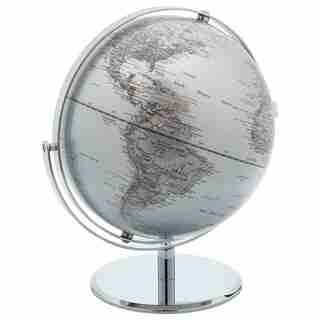 Silver Globe - 10"