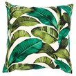 Tropical Leaves Outdoor Pillow Cover – 18” x 18”