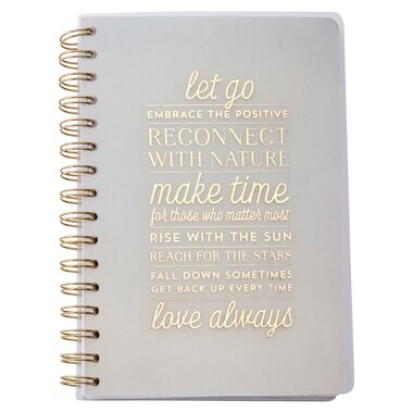a5 spiral notebook let